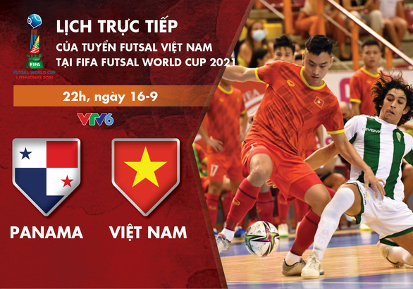 Link xem trực tiếp Việt Nam vs Panama World Cup Futsal lúc 22h ngày 16/9 