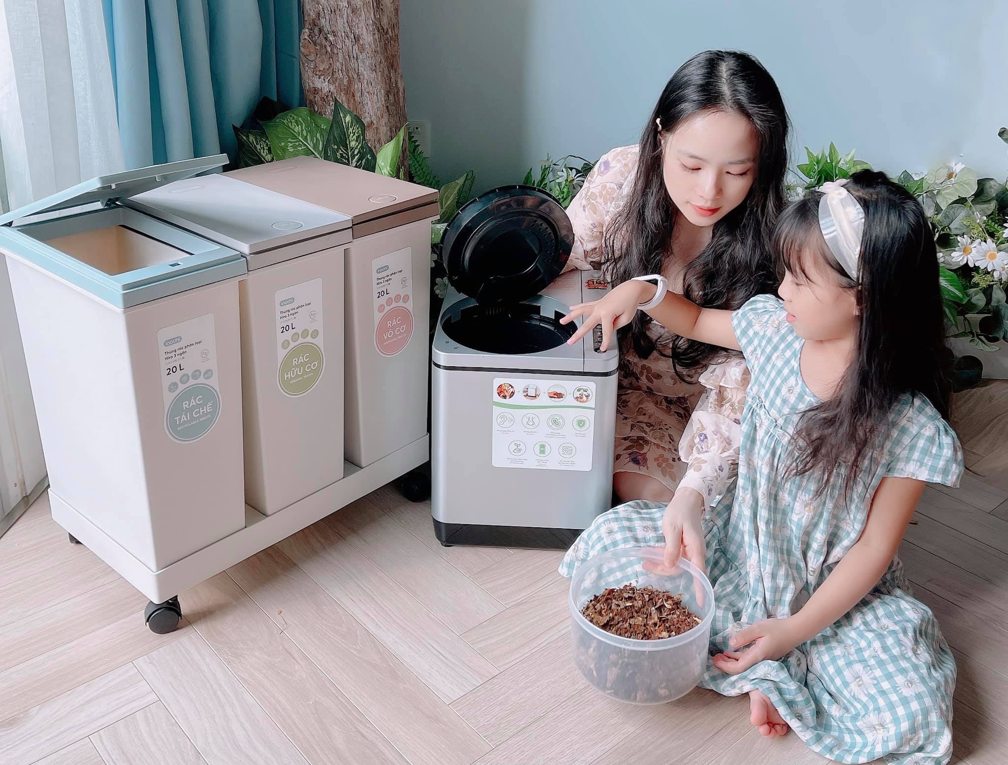 Review máy xử lí rác hữu cơ SmartCara dành cho gia đình