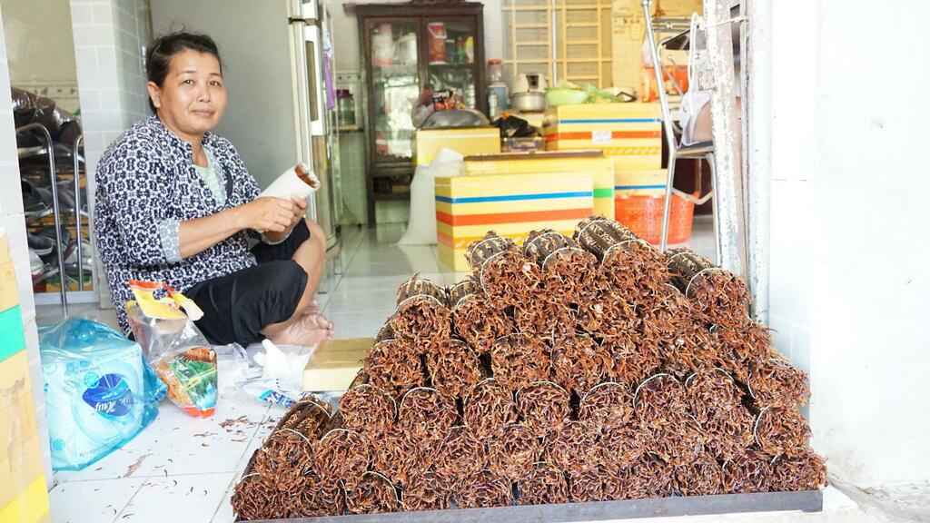 Tây Ninh: Nuôi con mà nhiều người nghe tên đã nổi da gà bán 1,2 triệu đồng/kg