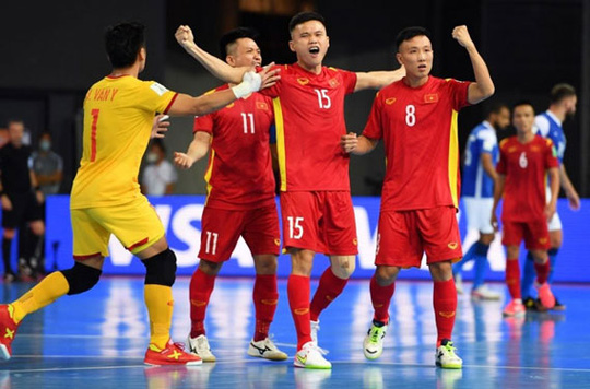 Việt Nam đụng á quân thế giới ở vòng 1/8 futsal World Cup