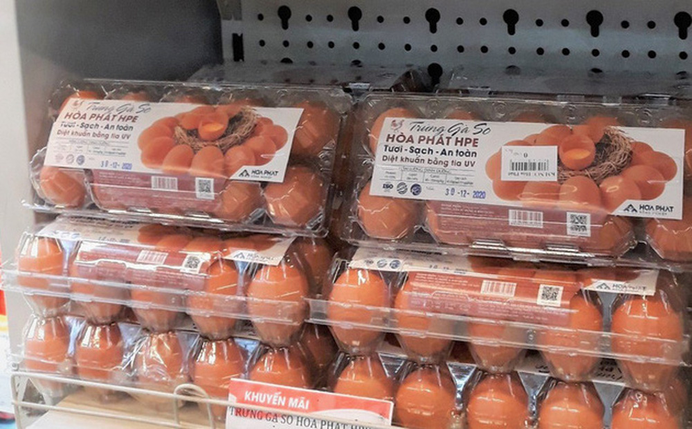 'Vua thép' Hòa Phát cung cấp trứng gà sạch cho hơn 100 siêu thị, sản lượng có thể lên 1 triệu quả/ngày