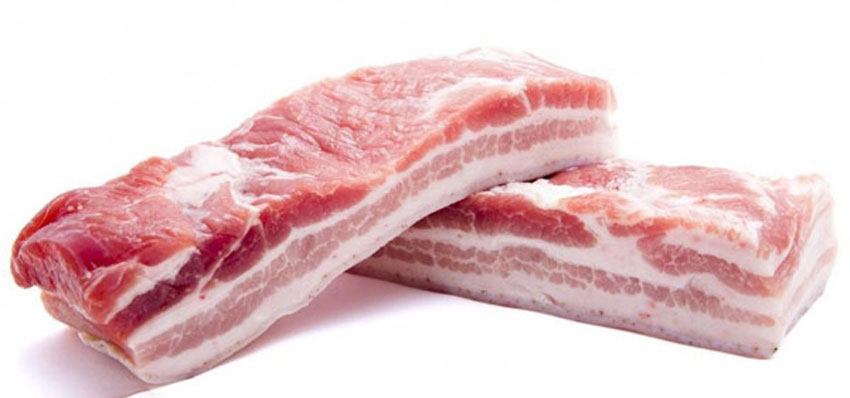Thịt lợn phải có độ tươi, ngon, thơm, đàn hồi tốt